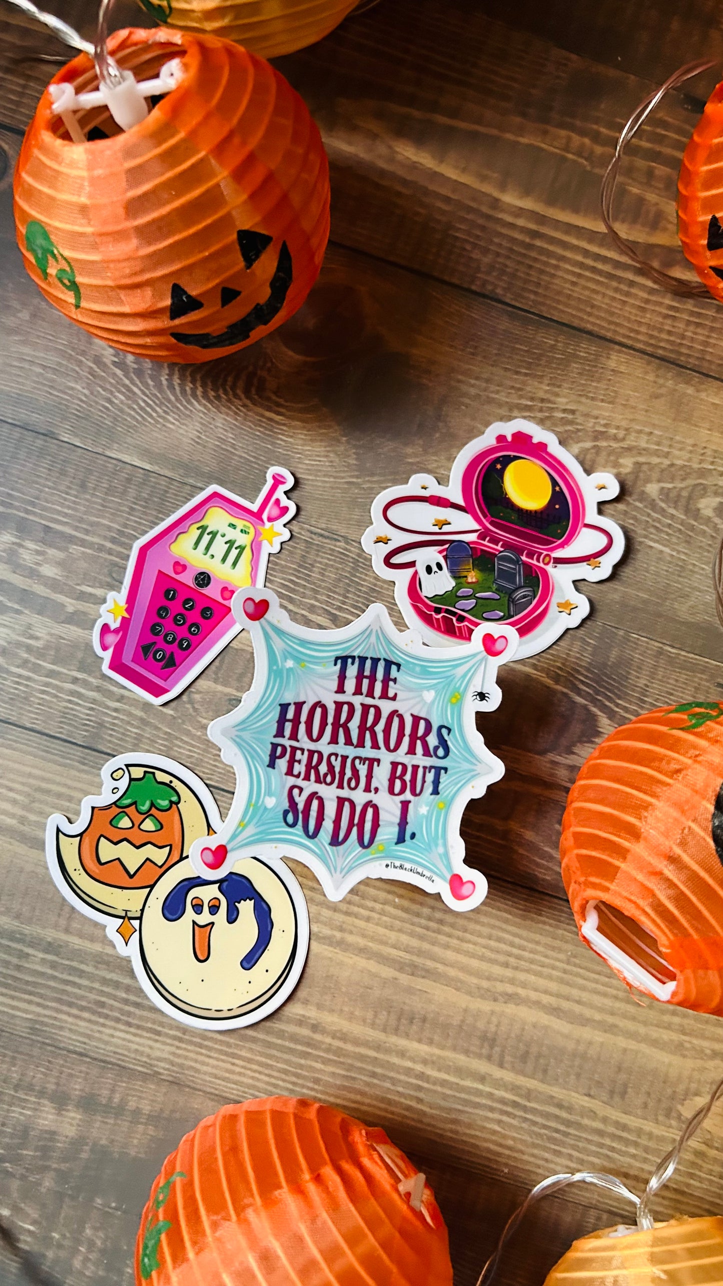 Spooky Cute - Sticker Bundle - Pink - Stay Spooky