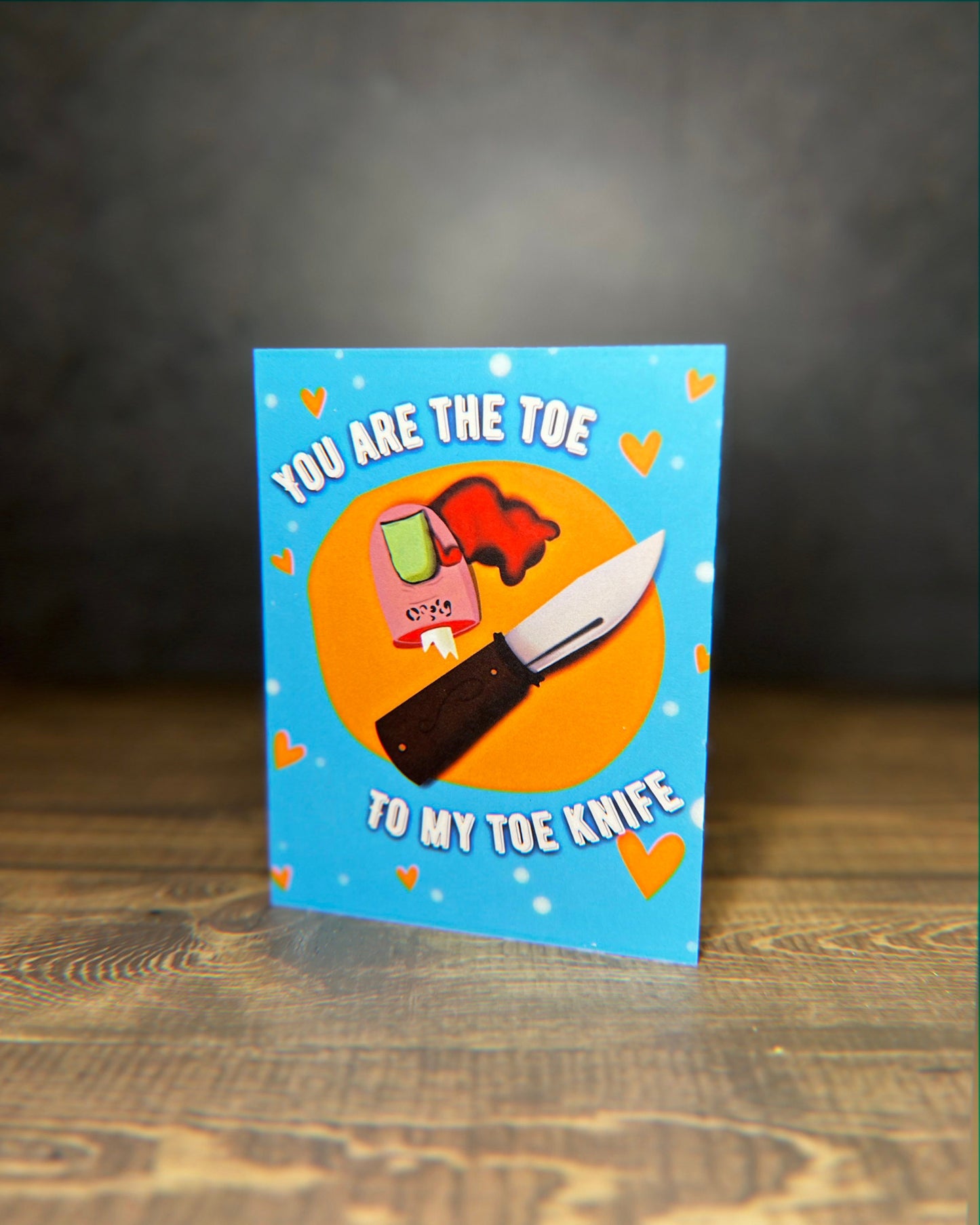 Always Sunny in Philadelphia /Toe Knife /Frank Reynold/ Greeting Card/ Birthday Card / Love/ Partner/