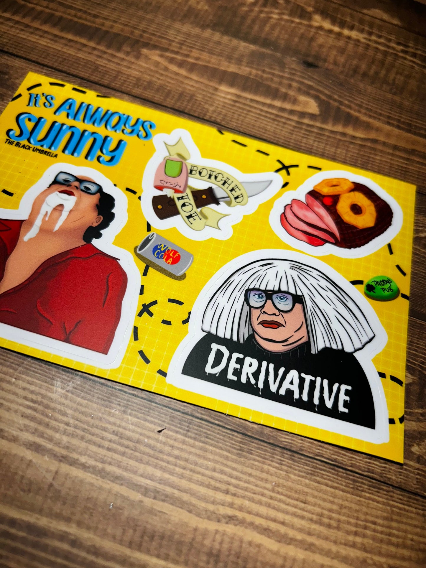 Always Sunny "Frank’s Finest” Sticker Sheet / Vinyl Stickers/ It's Always Sunny in Philadelphia/Frank Reynolds